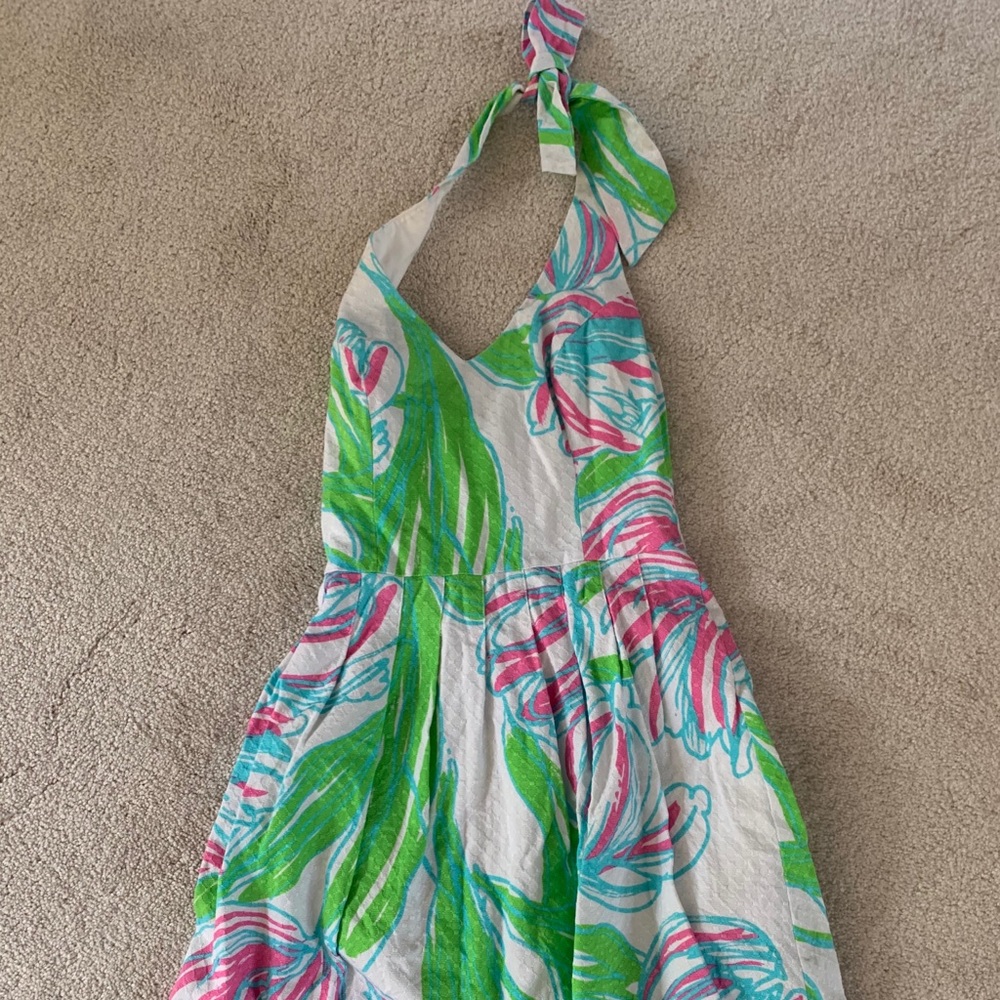 Lilly Pulitzer halter neck dress